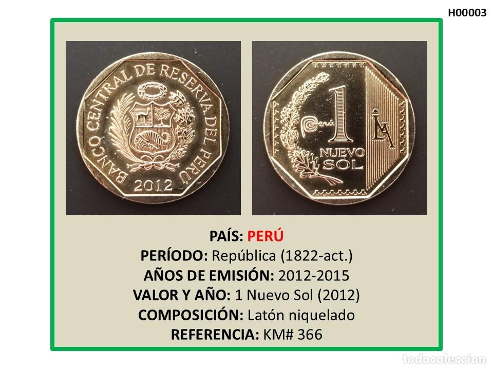 Monedas antiguas de Am&eacute;rica: MONEDA DE PER&Uacute;. 1 NUEVO SOL (2012) - Foto 1