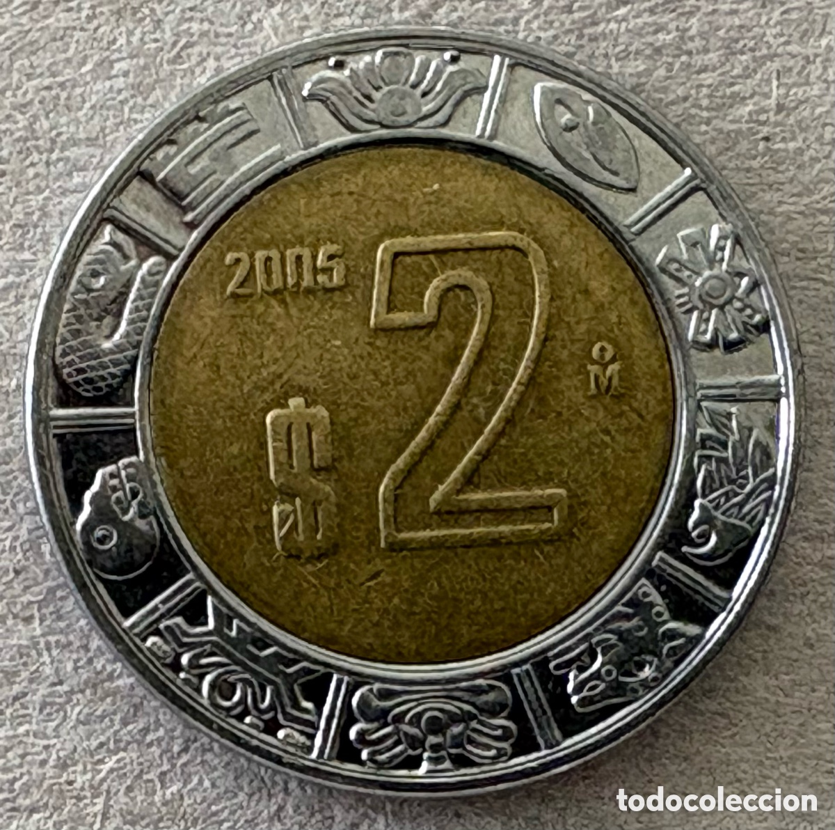 Monedas antiguas de Am&eacute;rica: M&eacute;xico - 2 pesos 2005 - Foto 1