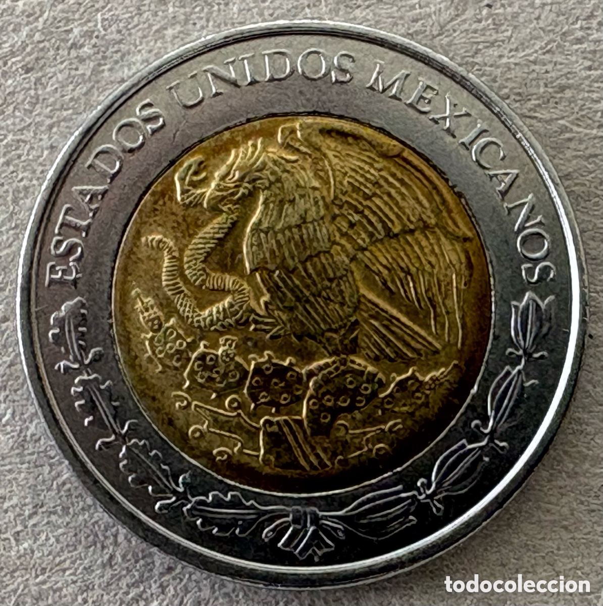 Monedas antiguas de Am&eacute;rica: M&eacute;xico - 1 peso 2007 - Foto 2