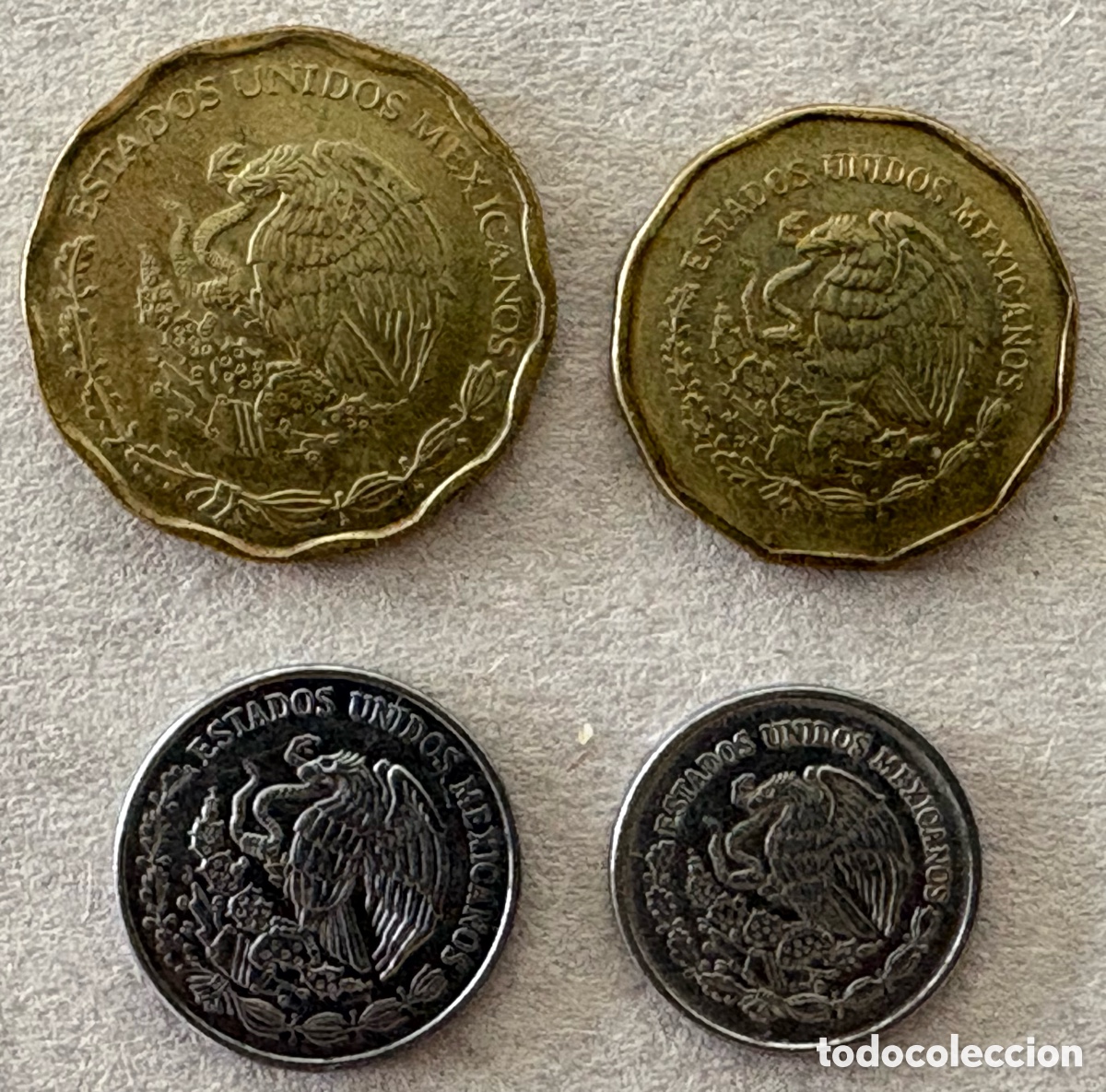 Monedas antiguas de Am&eacute;rica: M&eacute;xico - Monedas centavos - Foto 2
