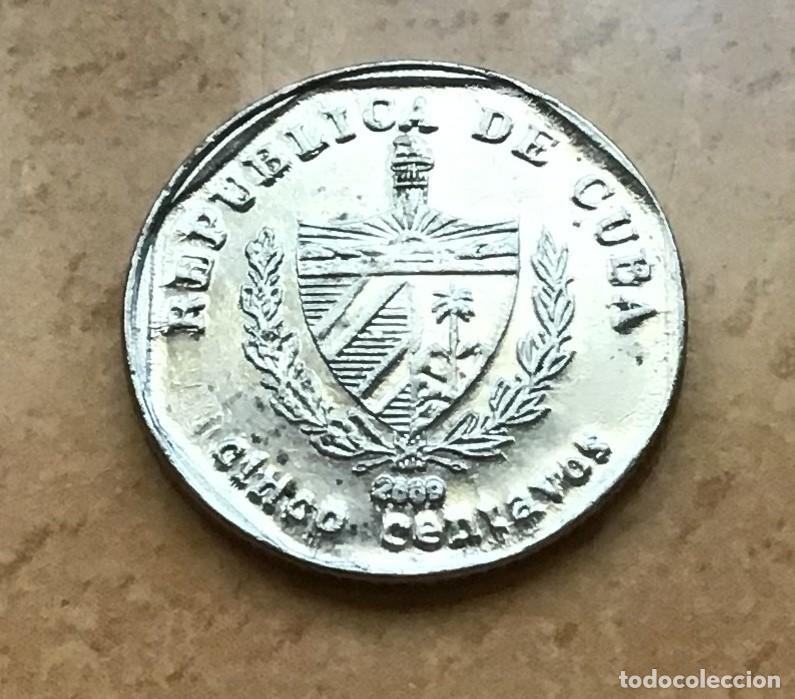Monedas antiguas de Am&eacute;rica: 5 centavos de Cuba. A&ntilde;o 2009 - Foto 2