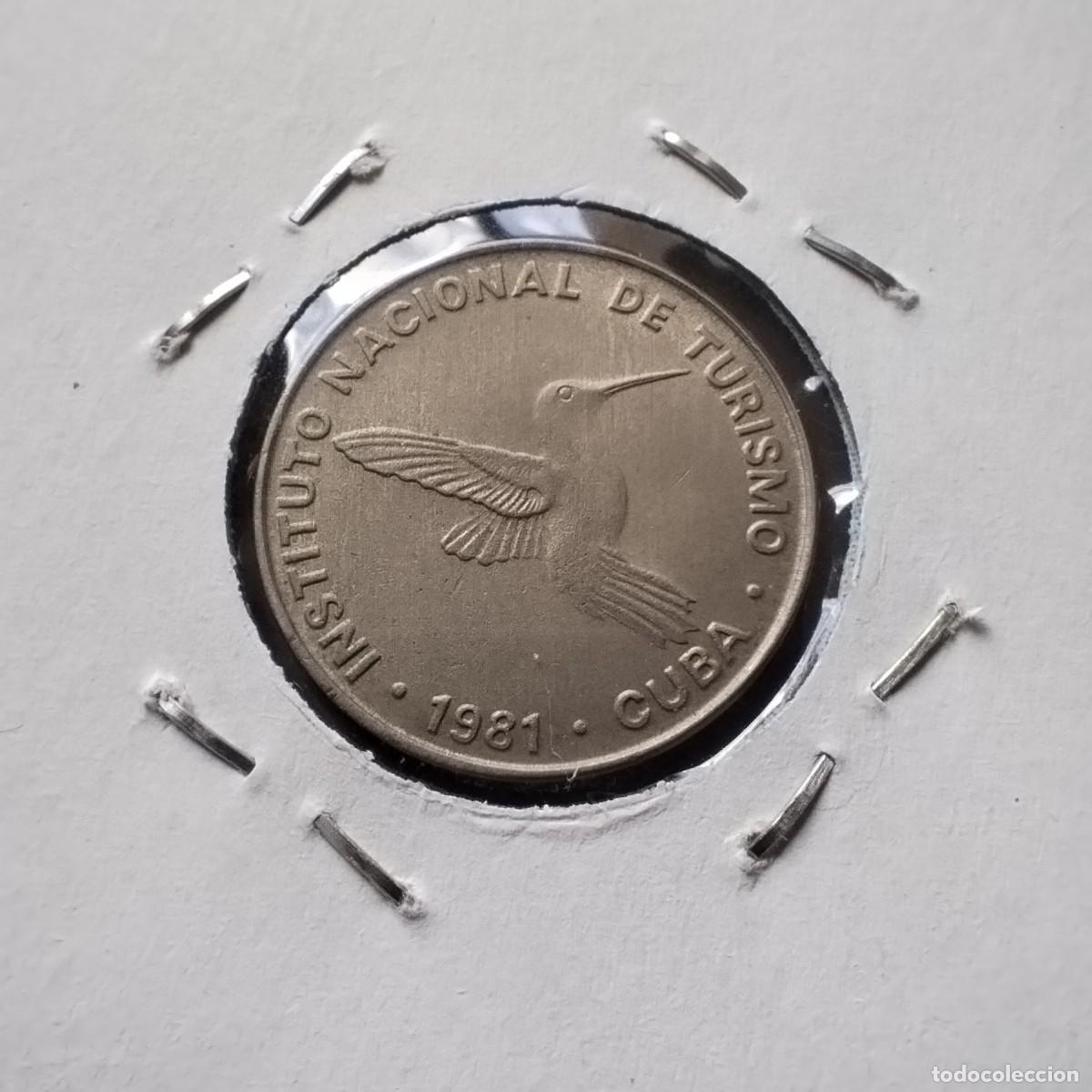 Monedas antiguas de Am&eacute;rica: Moneda 10 centavos ( intur ), Cuba 1981 - Foto 2