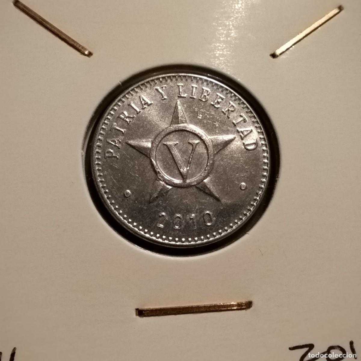 Monedas antiguas de Am&eacute;rica: Moneda 5 centavos, Cuba 2010 - Foto 1