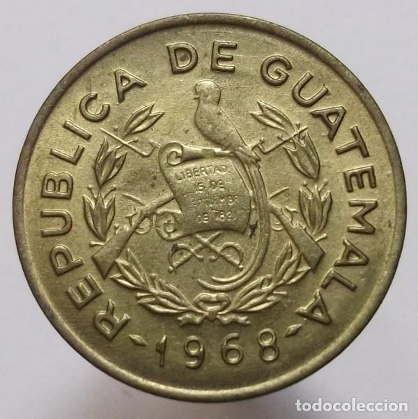 Monedas antiguas de Am&eacute;rica: 1 Centavo 1968 (Guatemala) - Foto 2