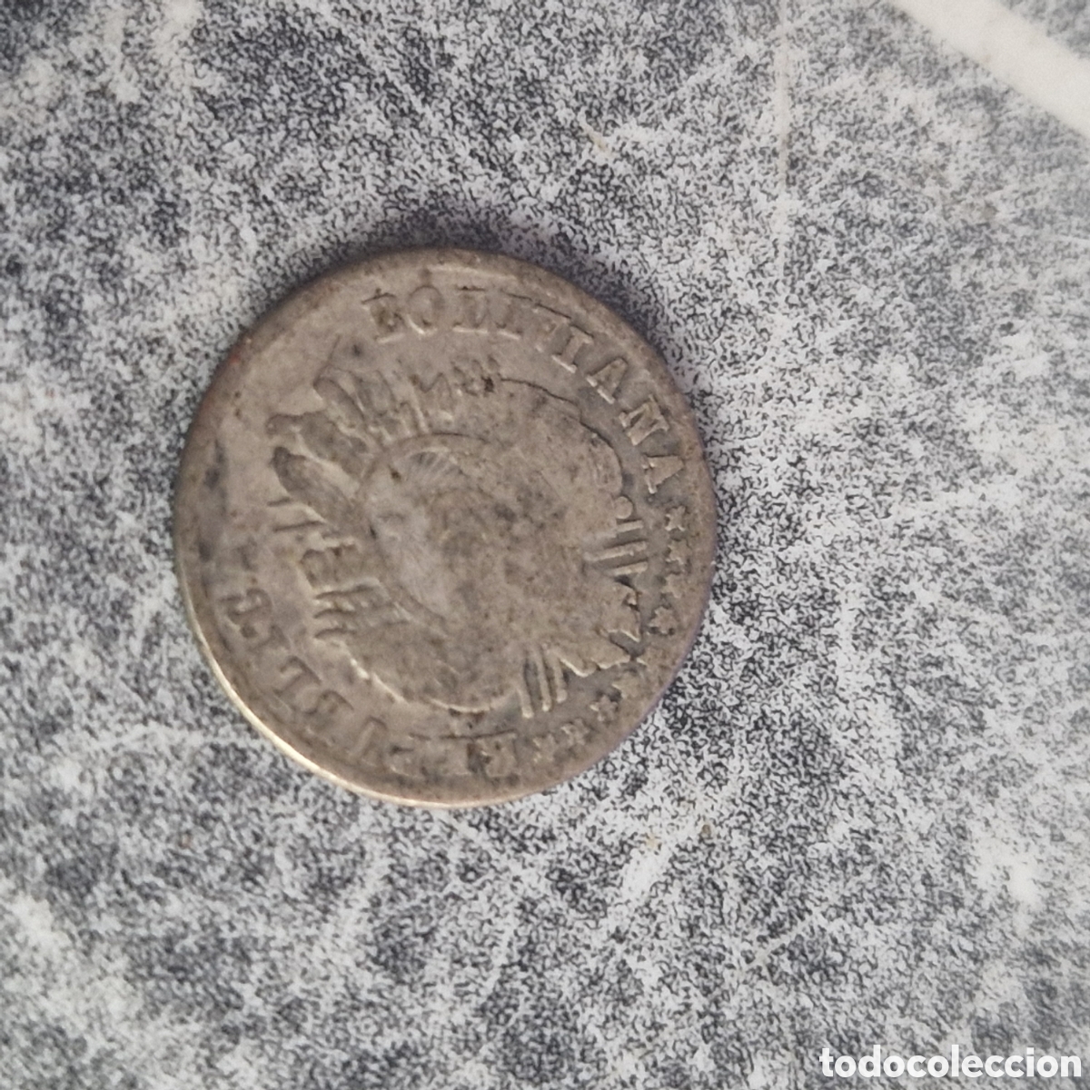Monedas antiguas de Am&eacute;rica: Cinco c&eacute;ntimos de plata - Foto 2