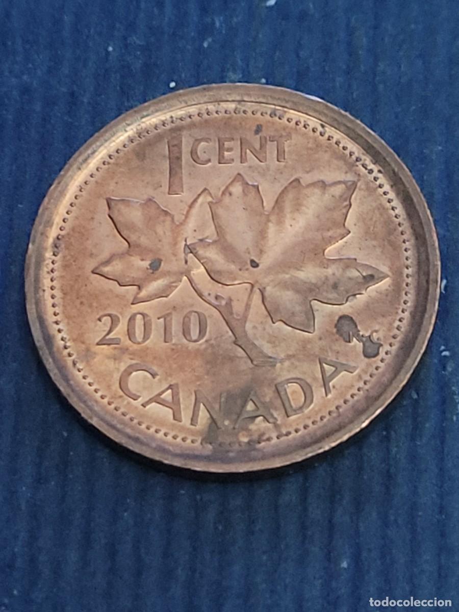 Monedas antiguas de Am&eacute;rica: Moneda 1 centavo 2010 Canad&aacute; - Foto 2