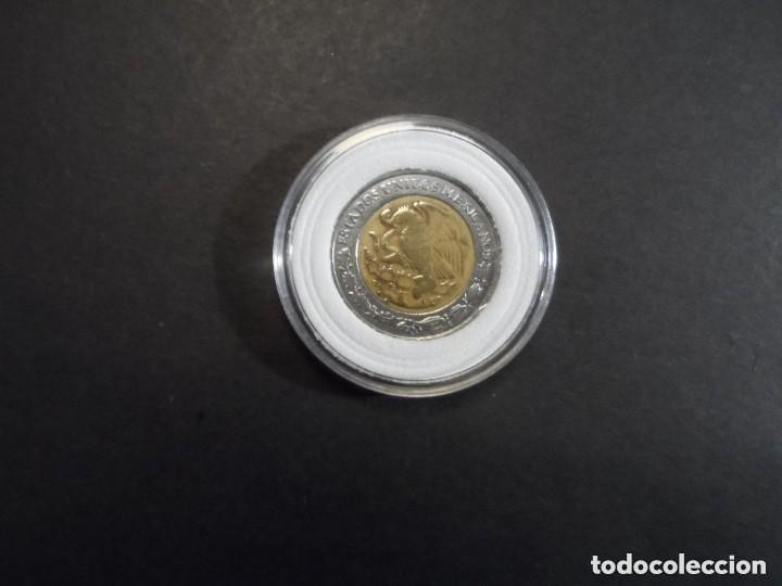 Moedas antigas da Am&eacute;rica: 1 PESO DE LOS ESTADOS UNIDOS MEXICANOS. NIQUEL-BRONCE. A&Ntilde;O. 1997. M.B.C.