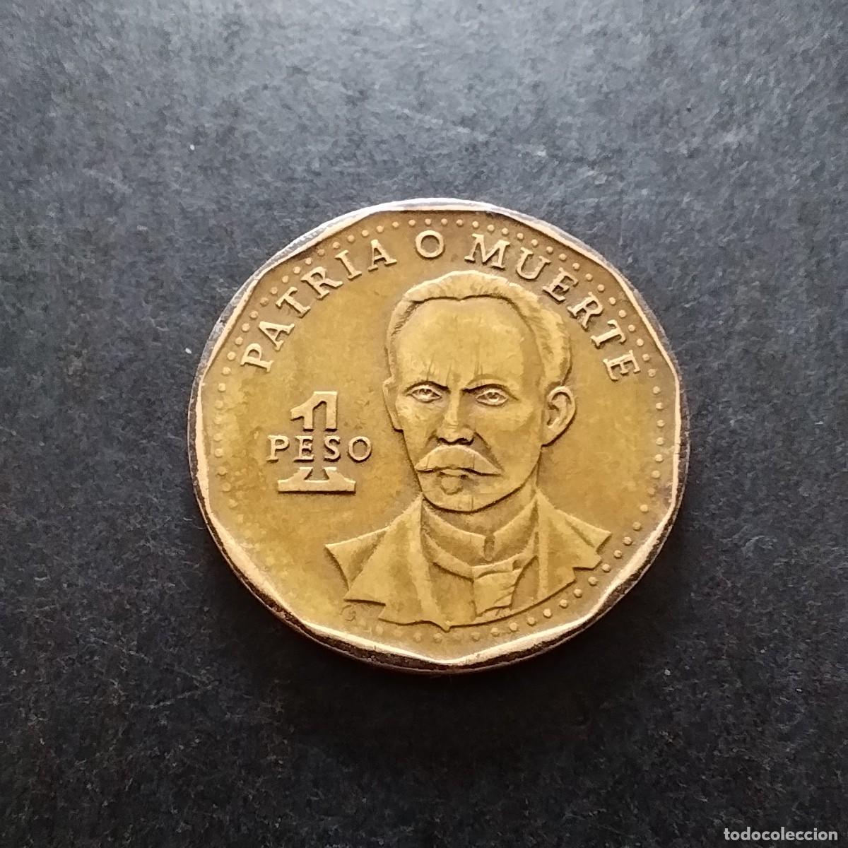 Monedas antiguas de Am&eacute;rica: Moneda 1 peso, Cuba 1994 - Foto 1