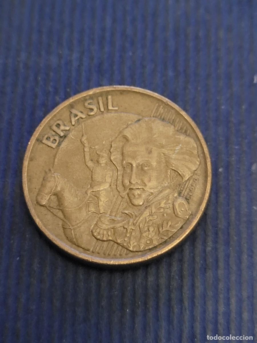 Monedas antiguas de Am&eacute;rica: Moneda 10 centavos 2001 Brasil - Foto 1