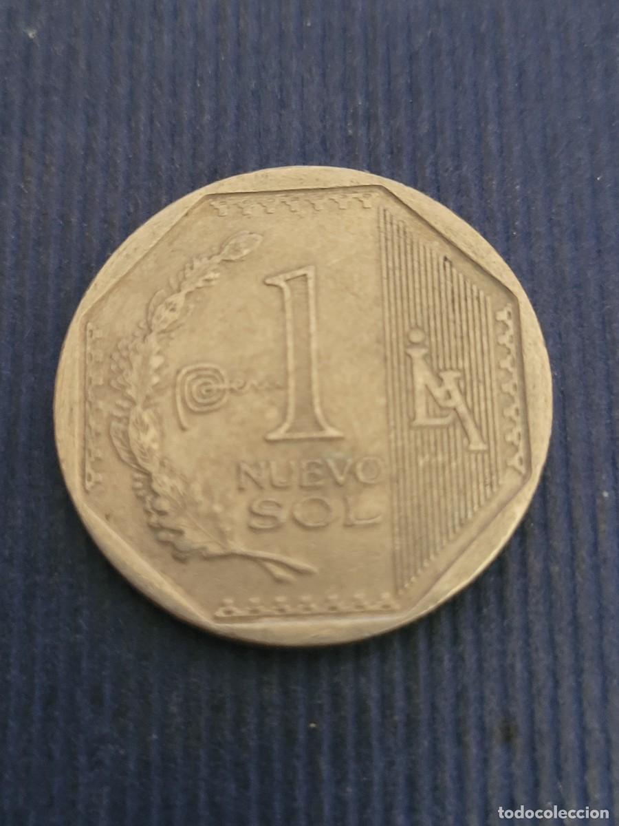 Monedas antiguas de Am&eacute;rica: Moneda 1 nuevo sol 2014 Per&uacute; - Foto 2