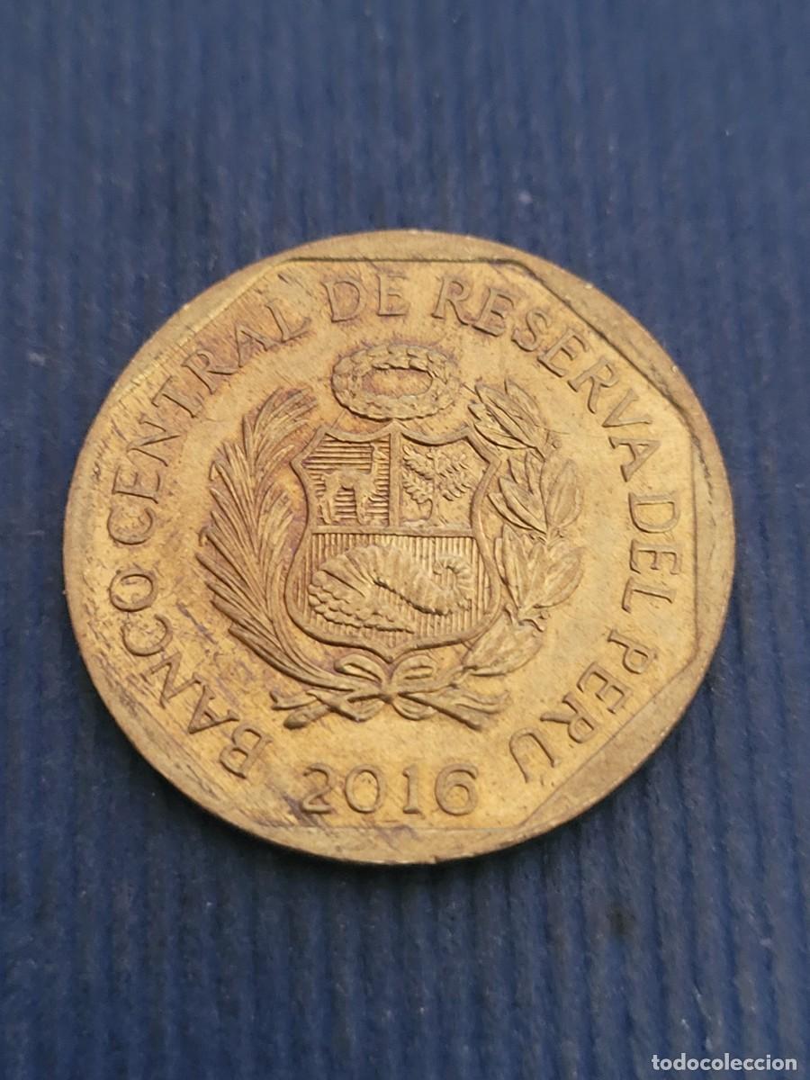 Monedas antiguas de Am&eacute;rica: Moneda 20 c&eacute;ntimos 2016 Per&uacute; - Foto 1