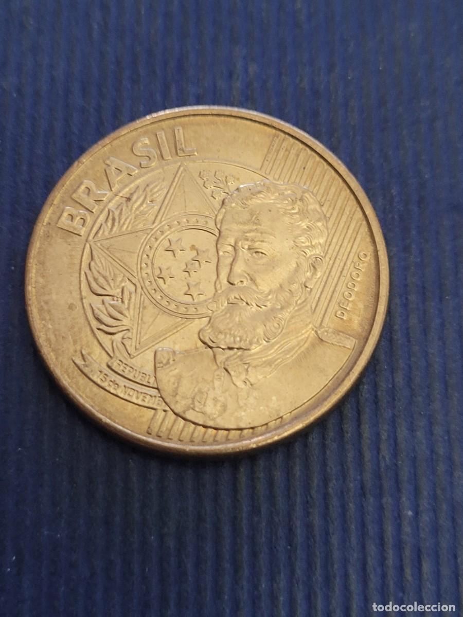 Monedas antiguas de Am&eacute;rica: Moneda 25 centavos 2018 Brasil - Foto 1