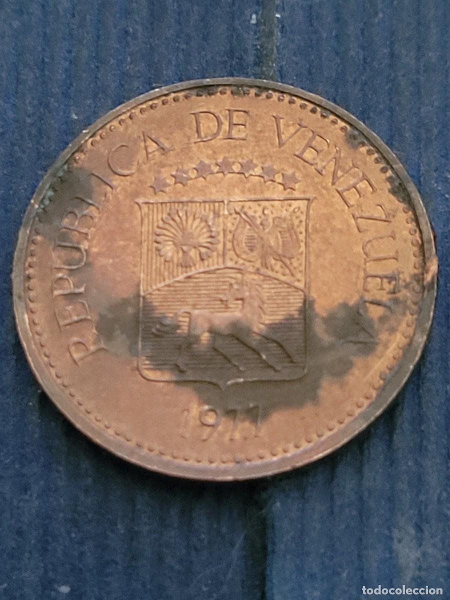 Monedas antiguas de Am&eacute;rica: Moneda 5 c&eacute;ntimos 1977 Venezuela - Foto 1