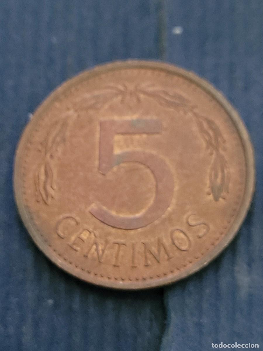Monedas antiguas de Am&eacute;rica: Moneda 5 c&eacute;ntimos 1977 Venezuela - Foto 2