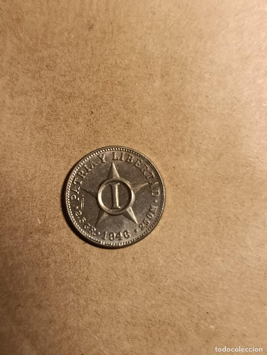 Monedas antiguas de Am&eacute;rica: 1 centavo de cuba 1946 - Foto 1