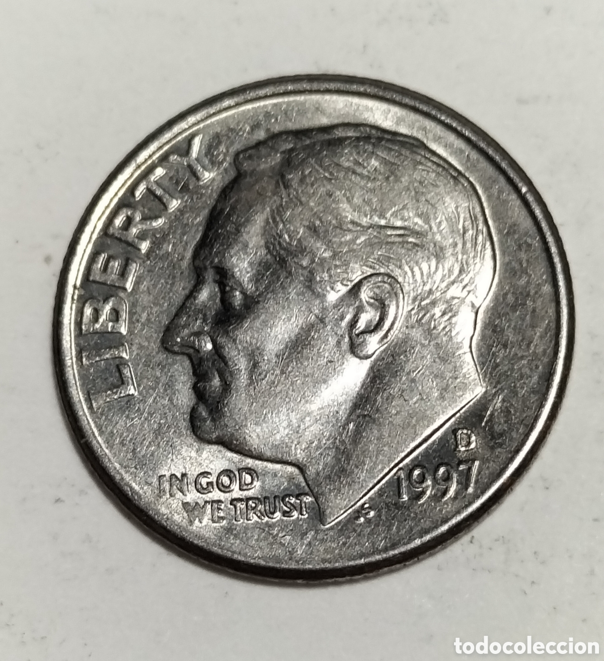 Monedas antiguas de Am&eacute;rica: Moneda 1 dime 1994D EEUU - Foto 1