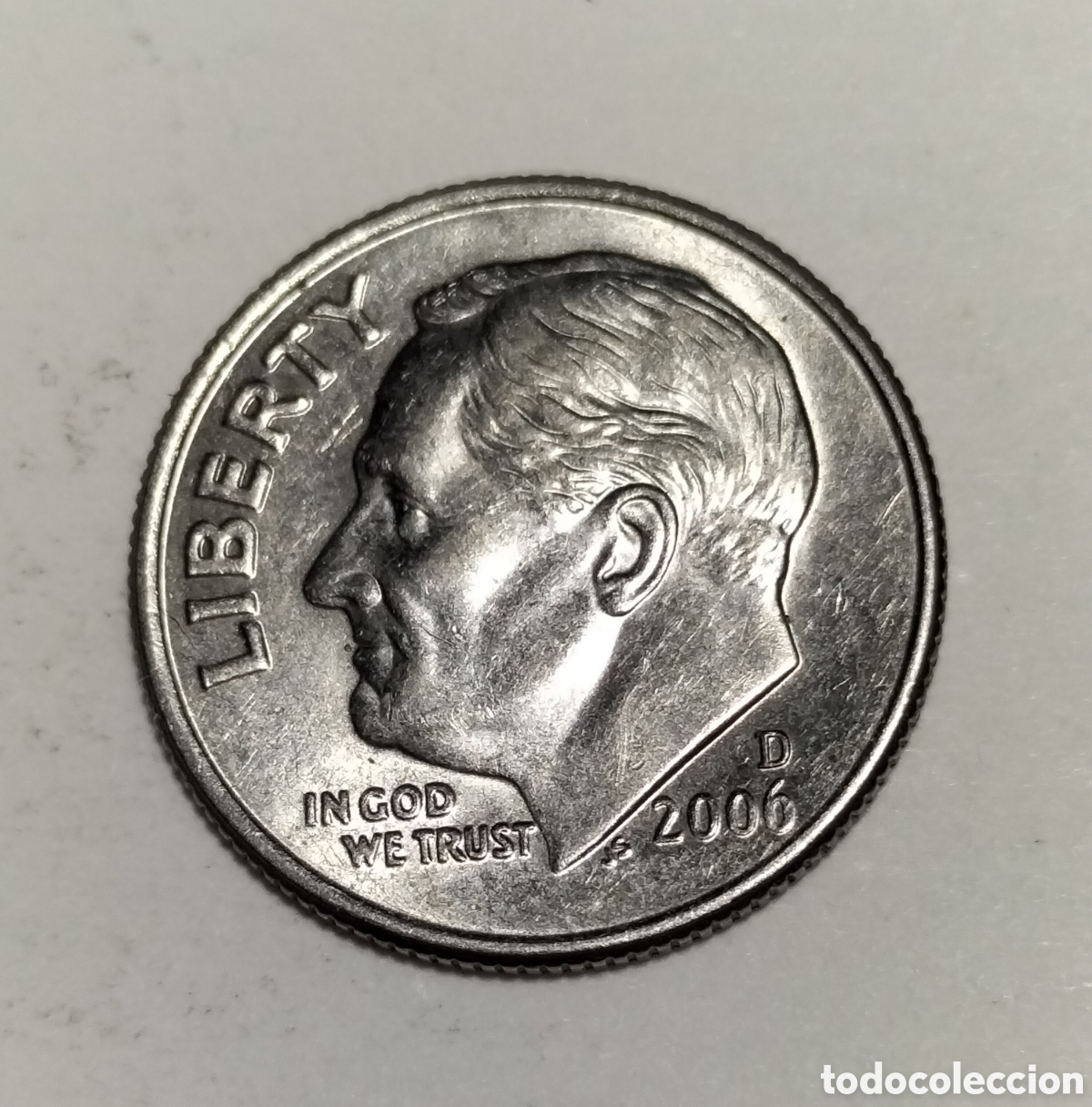 Monedas antiguas de Am&eacute;rica: Moneda 1 dime 2006D EEUU - Foto 1