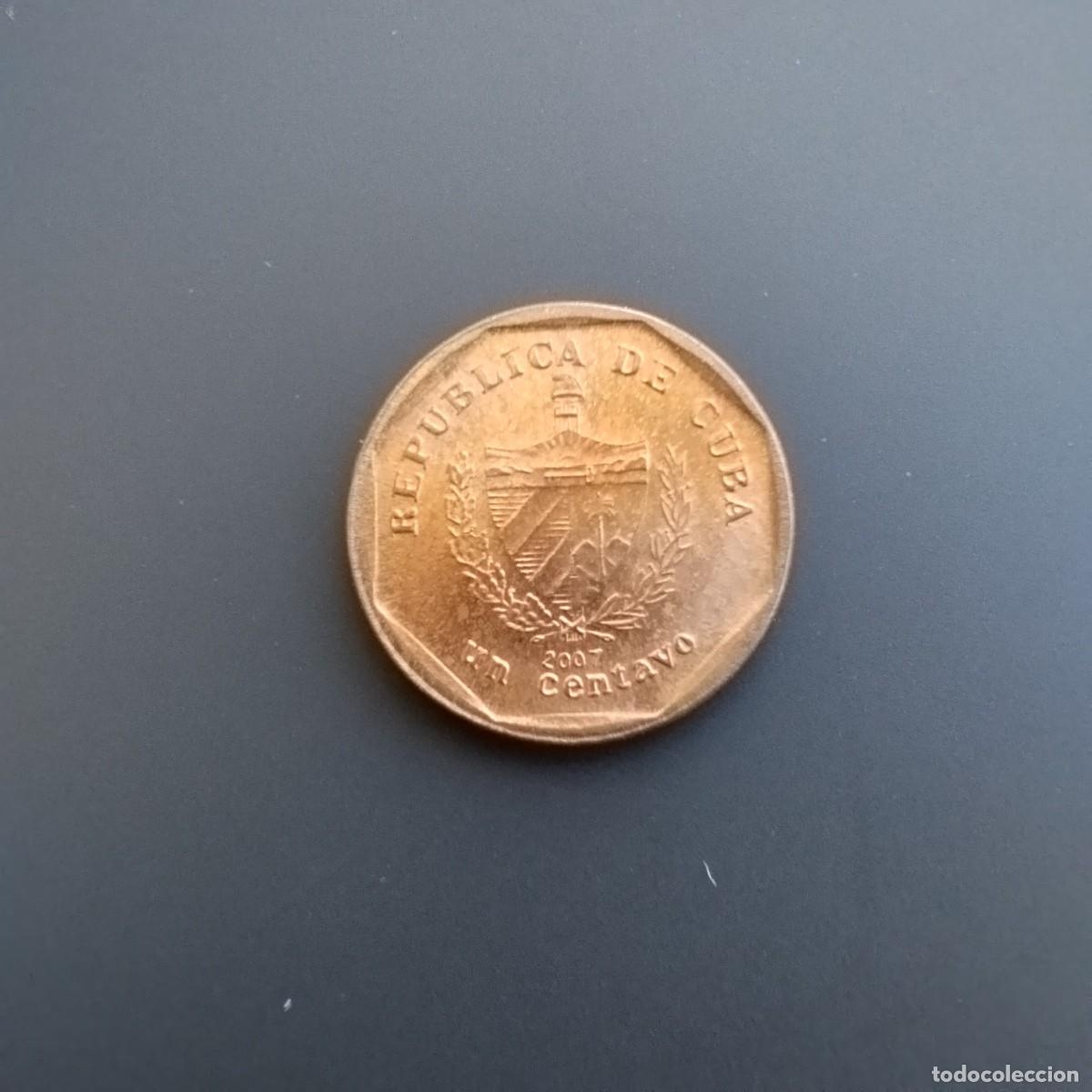 Monedas antiguas de Am&eacute;rica: Moneda 1 centavos convertible ( CUC ), Cuba 2007 - Foto 2