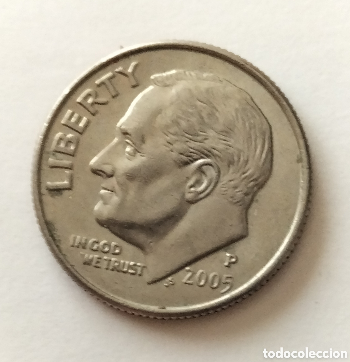 Monedas antiguas de Am&eacute;rica: Moneda 1 dime 2005P EEUU - Foto 1