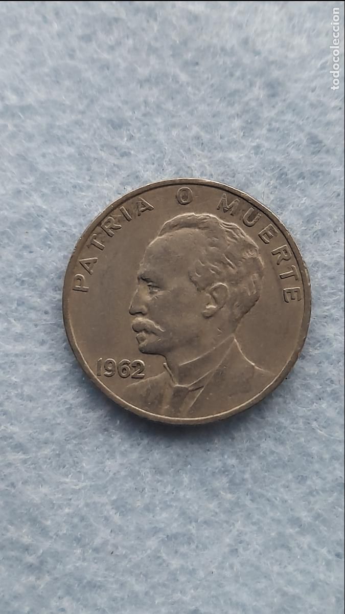 Monedas antiguas de Am&eacute;rica: Cuba. 20 Centavos. A&ntilde;o 1962. - Foto 1