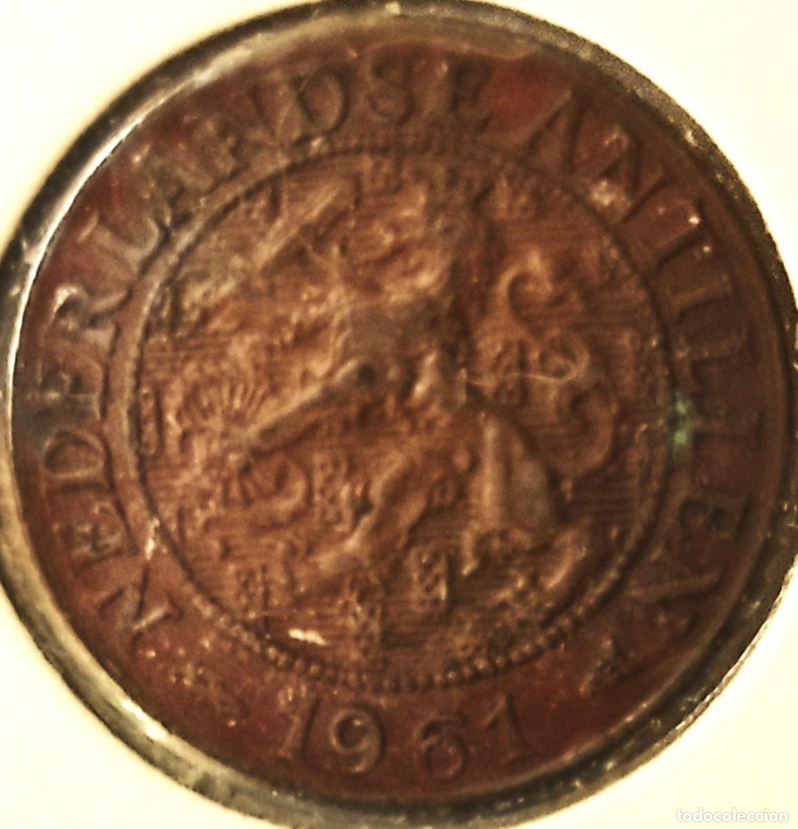 Monedas antiguas de Am&eacute;rica: ANTILLAS DE LOS PAISES BAJOS (1952-1980) - 1 CENTAVO 1961 - REINA JULIANA - B - 2,50 GR. BRONCE