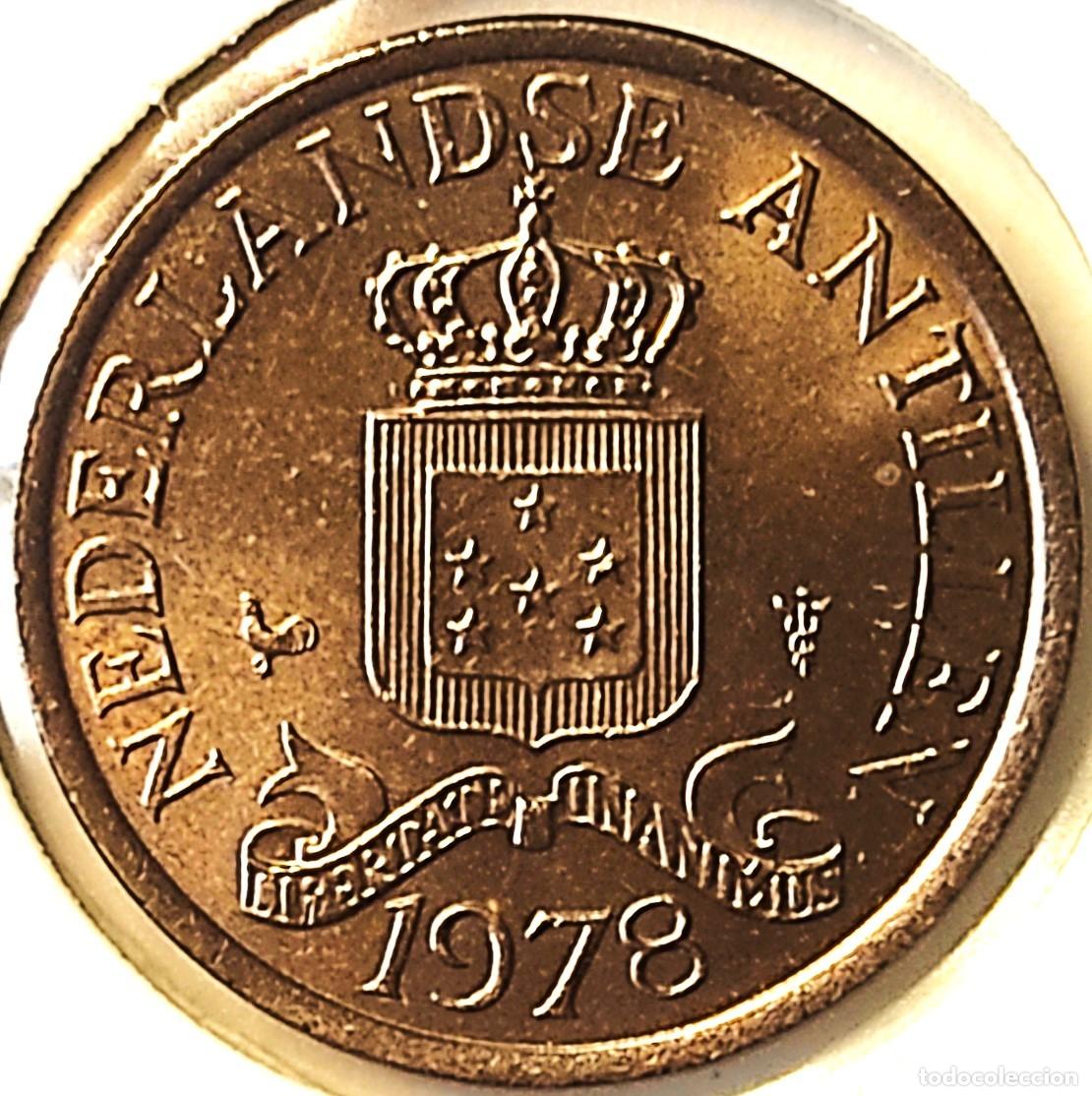 Monedas antiguas de Am&eacute;rica: ANTILLAS DE LOS PAISES BAJOS (1952-1980) - 1 CENTAVO 1978 - REINA JULIANA - B - 2,50 GR. BRONCE