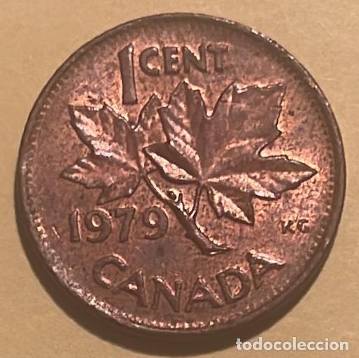 Monedas antiguas de Am&eacute;rica: CANADA 1 CENTAVO 1979 - Foto 2