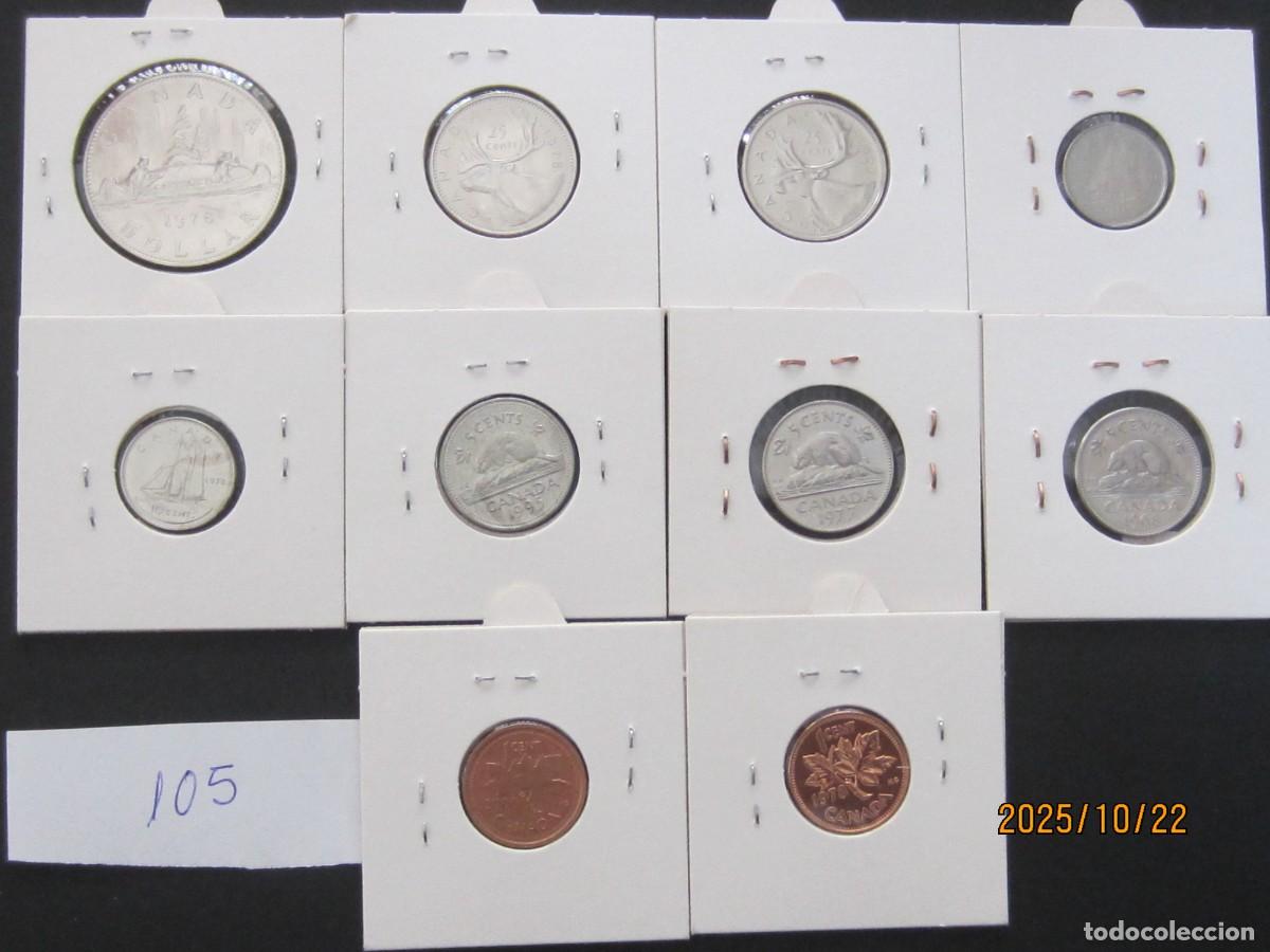 Monedas antiguas de Am&eacute;rica: CANADA ESTADO - L 105 - Foto 2