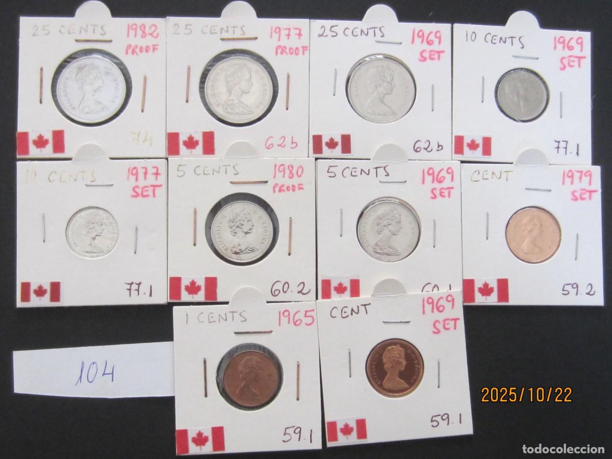 Monedas antiguas de Am&eacute;rica: CANADA ESTADO - L 104 - Foto 1
