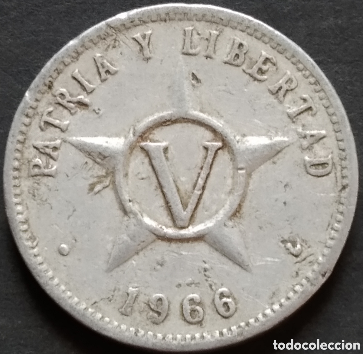 Monedas antiguas de Am&eacute;rica: MONEDA - CUBA 5 CENTAVOS 1966 - Foto 1