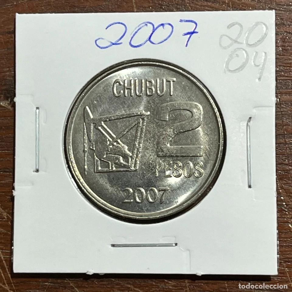 Monete antiche di America: Argentina Coin 2 Pesos 2007 - Copper-Nickel - KM# 145 - EB2004