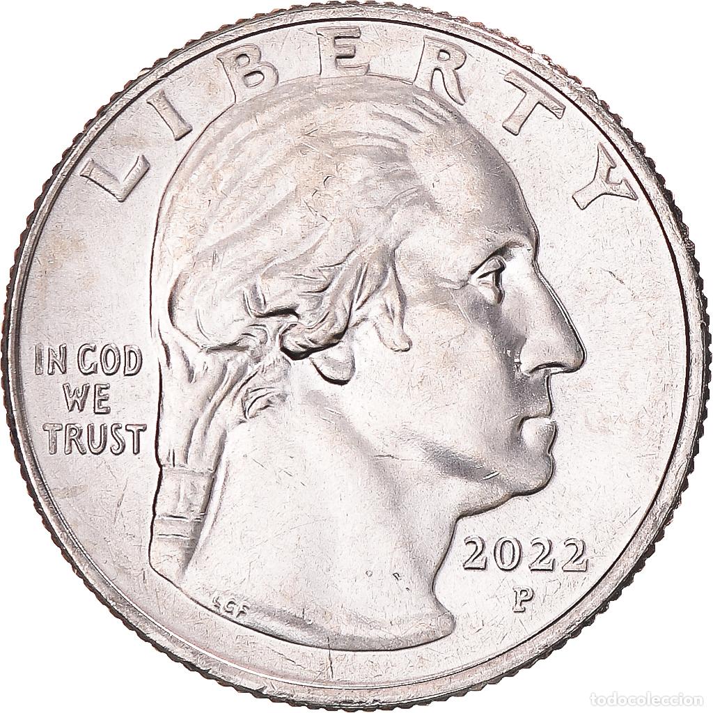 Moedas antigas da Am&eacute;rica: [#1149327] Moneda, Estados Unidos, Quarter, 2022, Philadelphia, Nina Otero-Warren, SC