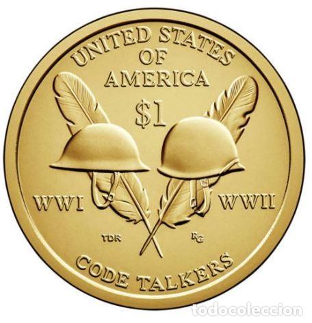 Old Coins of America: ONE DOLAR USA 2016 - CECA D - NATIVE AMERICAN - SIN CIRCULAR