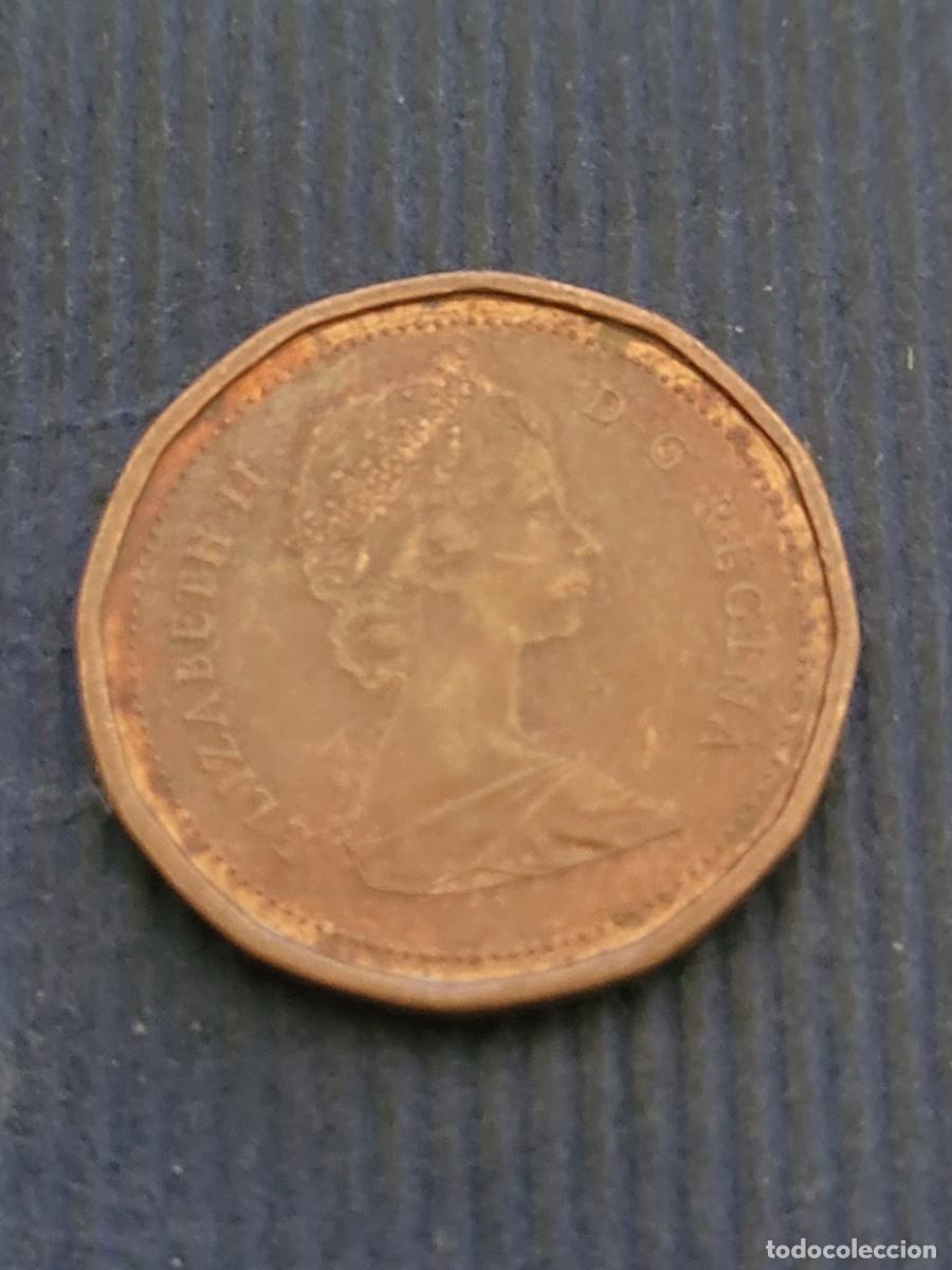 Monedas antiguas de Am&eacute;rica: Moneda 1 centavo 1985 Canad&aacute; - Foto 1
