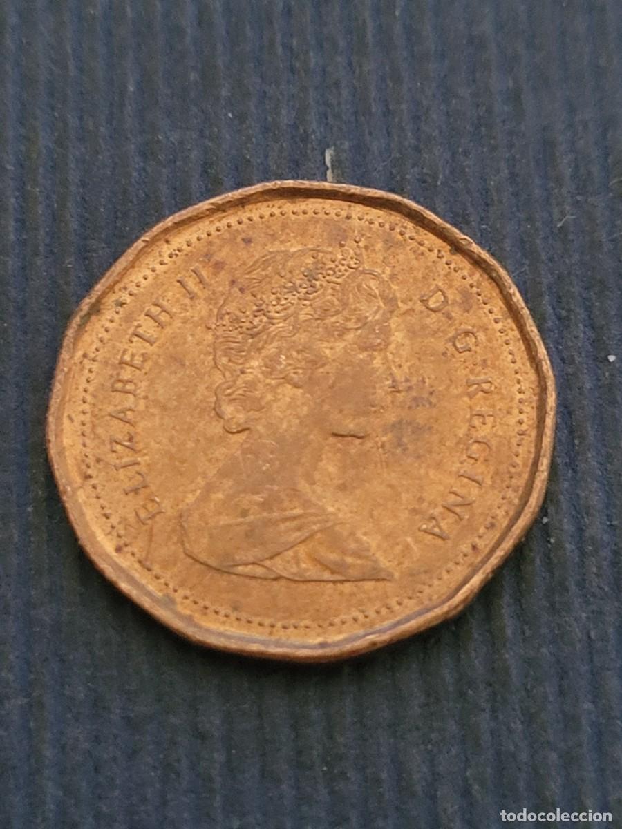 Monedas antiguas de Am&eacute;rica: Moneda 1 centavo 1989 Canad&aacute; - Foto 1