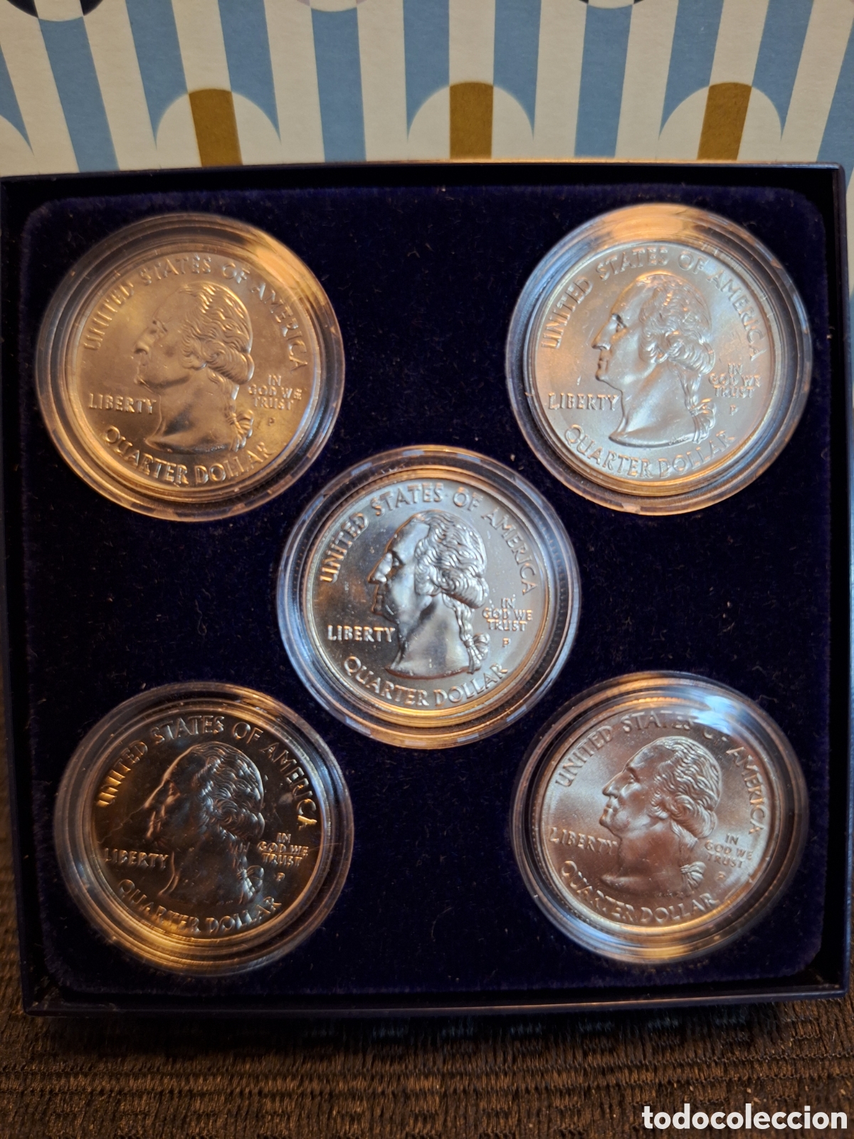 Monedas antiguas de Am&eacute;rica: Cuartos de dolar de los EEUU conmemorativos - Foto 3