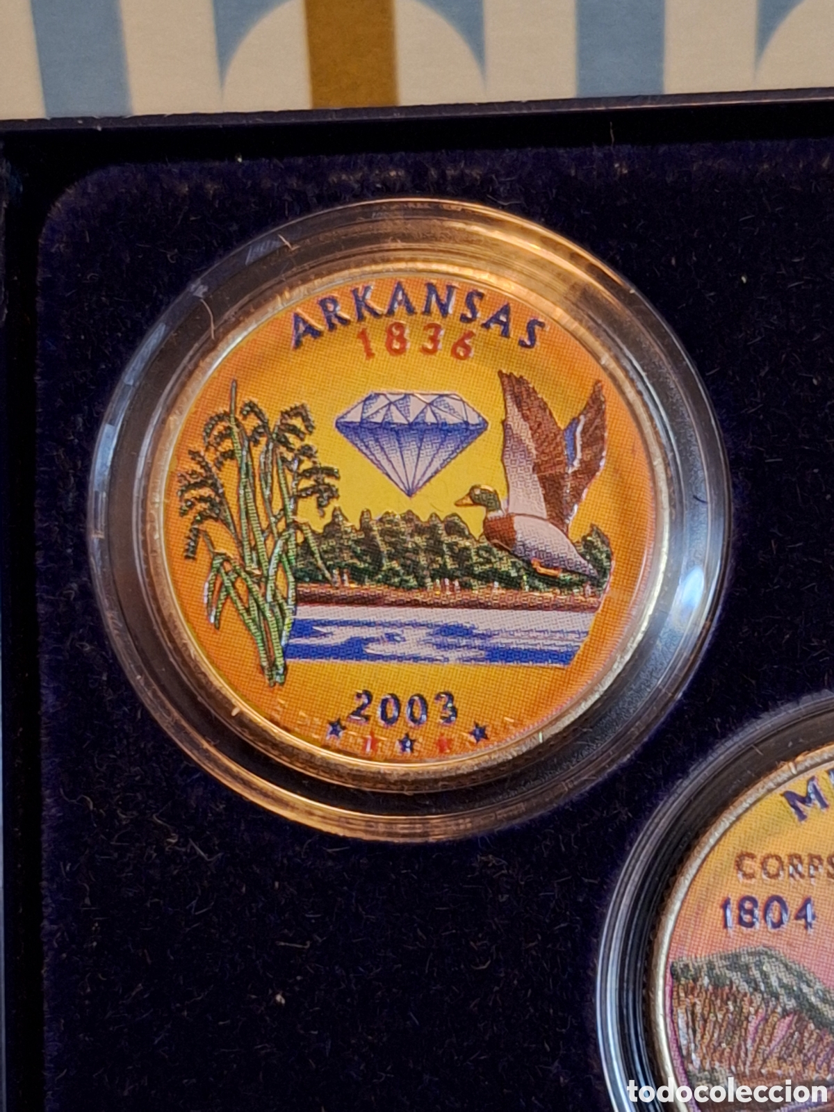 Monedas antiguas de Am&eacute;rica: Cuartos de dolar de los EEUU conmemorativos - Foto 4