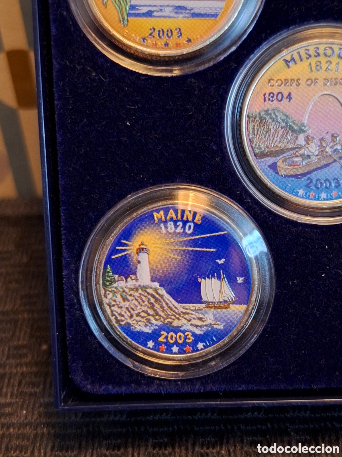 Monedas antiguas de Am&eacute;rica: Cuartos de dolar de los EEUU conmemorativos - Foto 7