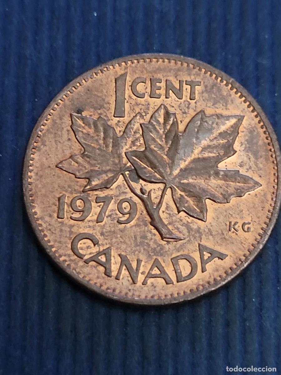 Monedas antiguas de Am&eacute;rica: Moneda 1 centavo 1979 Canad&aacute; - Foto 2