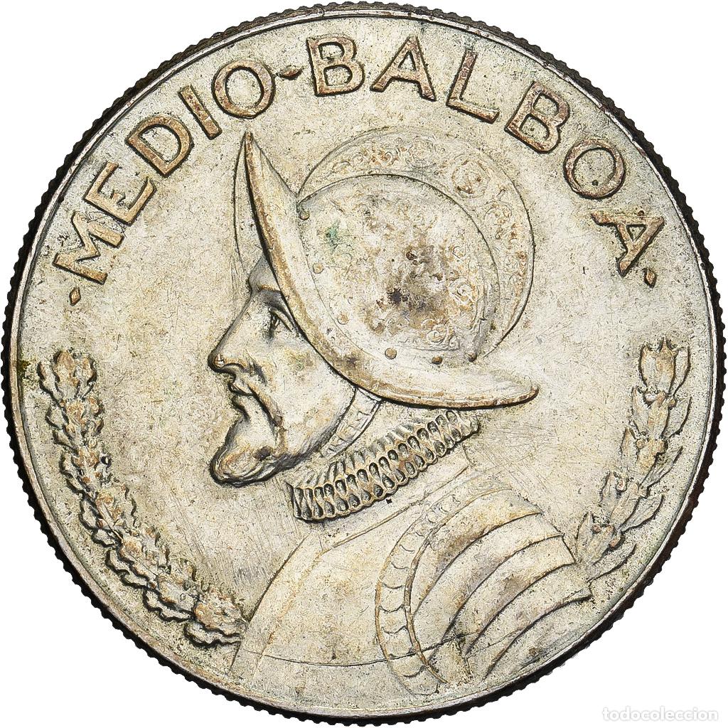 Alte M&uuml;nzen aus Amerika: [#1167029] Panam&aacute;, 1/2 Balboa, 1966, U.S. Mint, Plata, MBC, KM:12a.1
