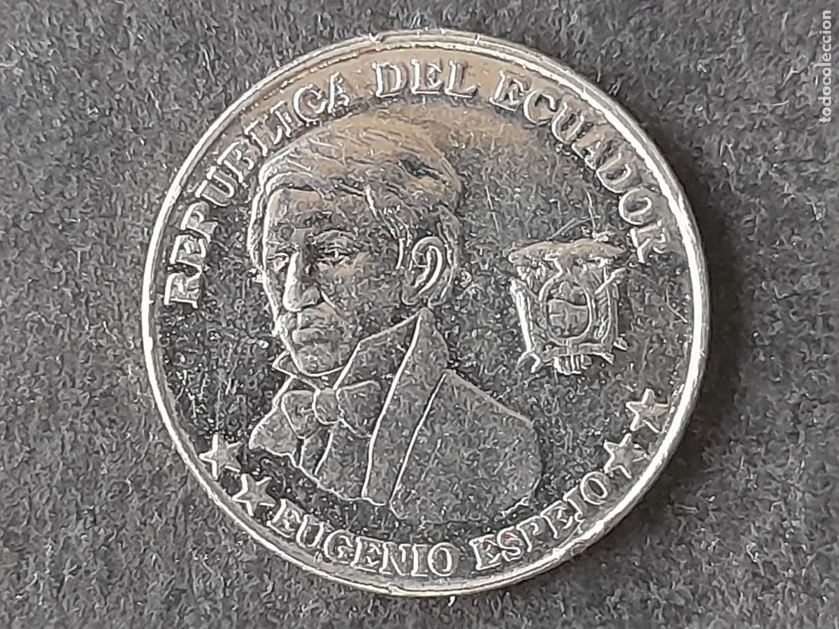 Alte M&uuml;nzen aus Amerika: Republica del Ecuador 10 Centavos 2000 KM 106 Eugenio Espejo, calidad EBC