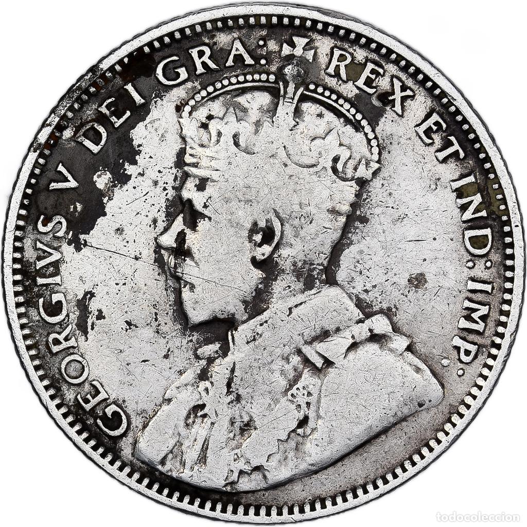 Alte M&uuml;nzen aus Amerika: [#1117247] Moneda, TERRANOVA, 20 Cents, 1912, Royal Canadian Mint, Ottawa, BC+, Plata