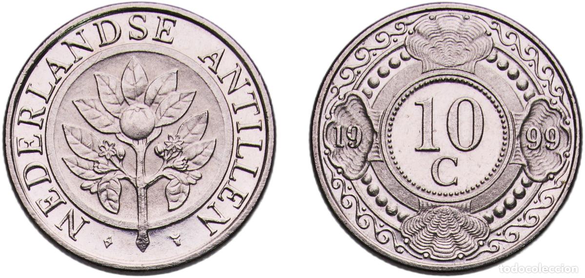 Moedas antigas da Am&eacute;rica: Netherlands 1999 10 Cents Nickel plated steel Utrecht Mint (1501000) 3.03g UNC KM 34 Sch&ouml;n 74