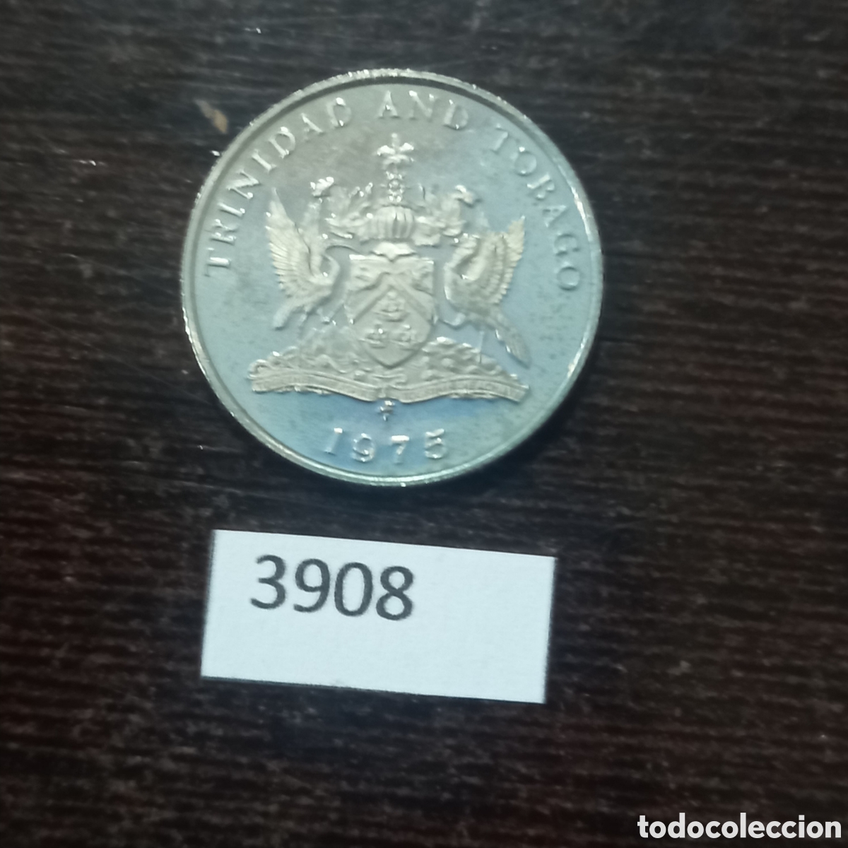 Alte M&uuml;nzen aus Amerika: Trinidad y Tobago 25 cents 1975