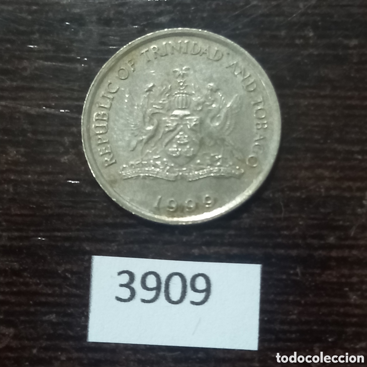 Alte M&uuml;nzen aus Amerika: Trinidad y Tobago 10 cents 1999