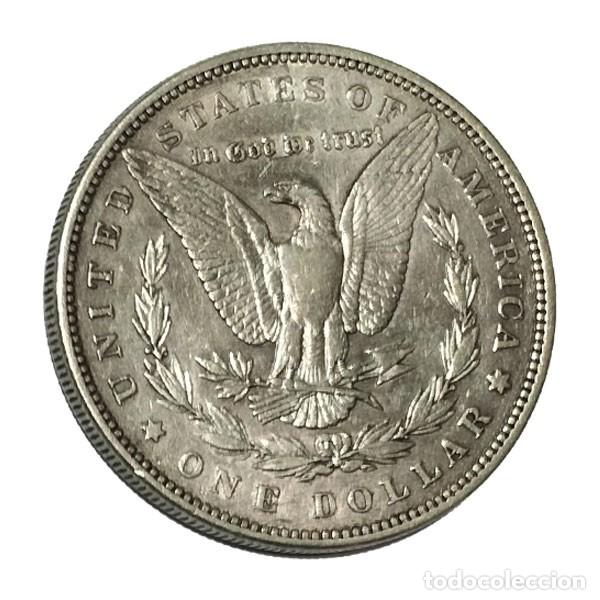Monedas antiguas de Am&eacute;rica: Moneda Plata EEUU 1884 D&oacute;lar Morgan - Foto 2