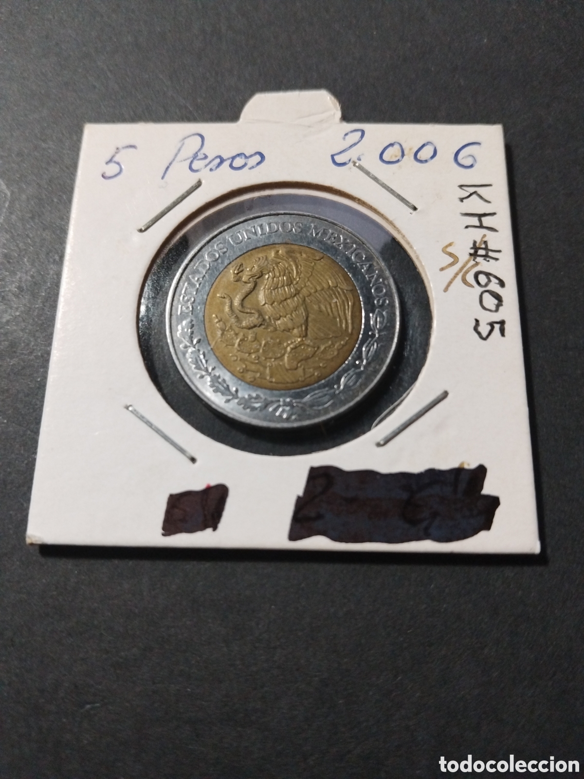 Monnaies anciennes d'Am&eacute;rique: M&eacute;xico. 2006. 5 Pesos. KM # 605