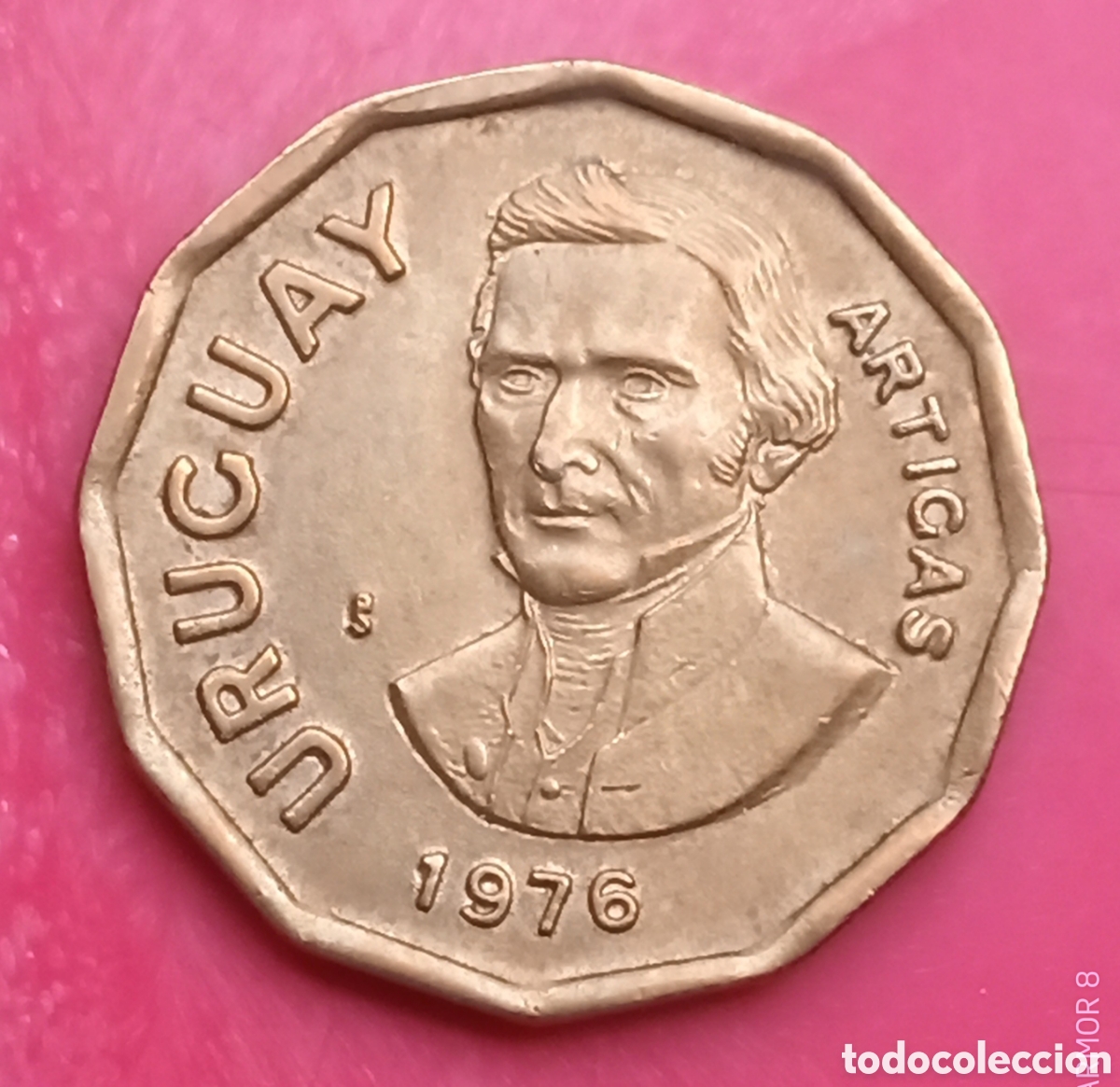 Monnaies anciennes d'Am&eacute;rique: Uruguay - 1 Nuevo Peso 1976 - Mbc