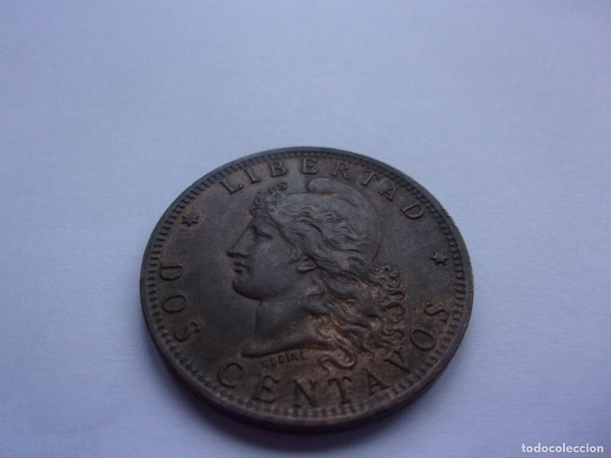 Monedas antiguas de Am&eacute;rica: Argentina 2 centavos 1891 dp41 - Foto 3