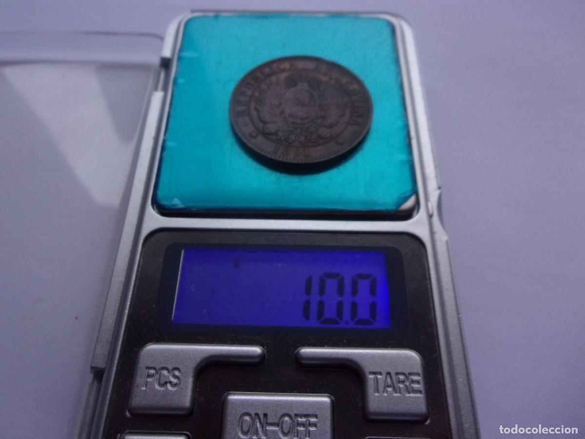 Monedas antiguas de Am&eacute;rica: Argentina 2 centavos 1891 dp41 - Foto 11